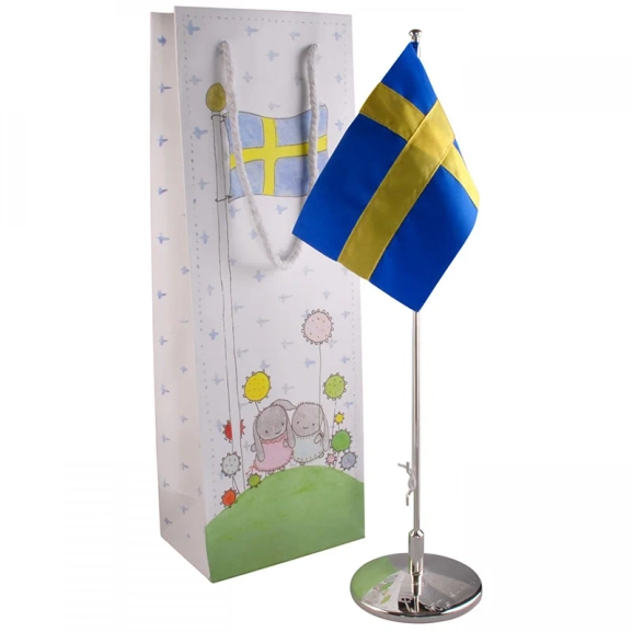Dopflaggstång Sverige - En dopgåva att fira med - Nordic Spectra