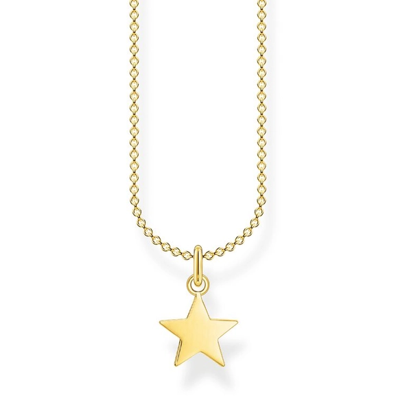 Halsband med Stjärna Guld - Thomas Sabo halsband - Snabb frakt & paketinslagning - Nordicspectra.se