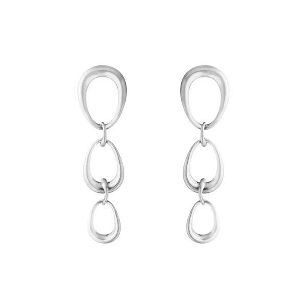 Offspring Linked Earrings - Georg Jensen - Designschmuck mit schnellen und sicheren Lieferungen