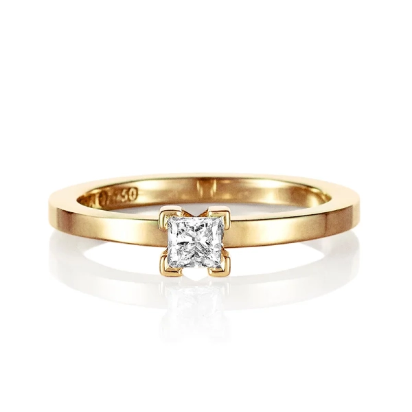 Solo Star Ring Gold - Efva Attling - Vigsel- & Förlovningsringar