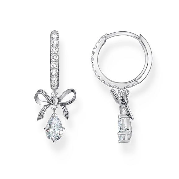 Creoler med Rosetter & Droppformade Stenar - Thomas Sabo - Snabb leverans & paketinslagning - Nordic Spectra