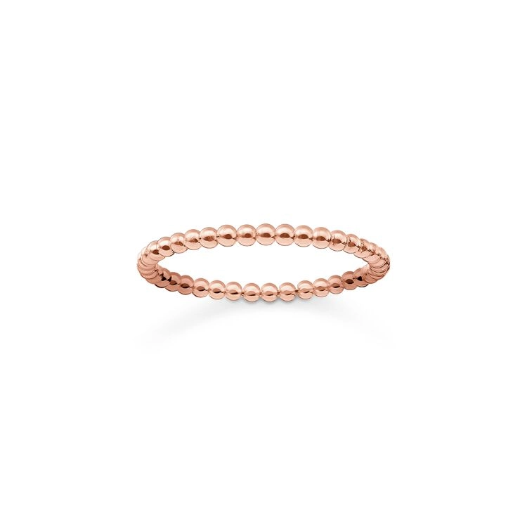 Thomas Sabo - Ring med Kulor Rosé