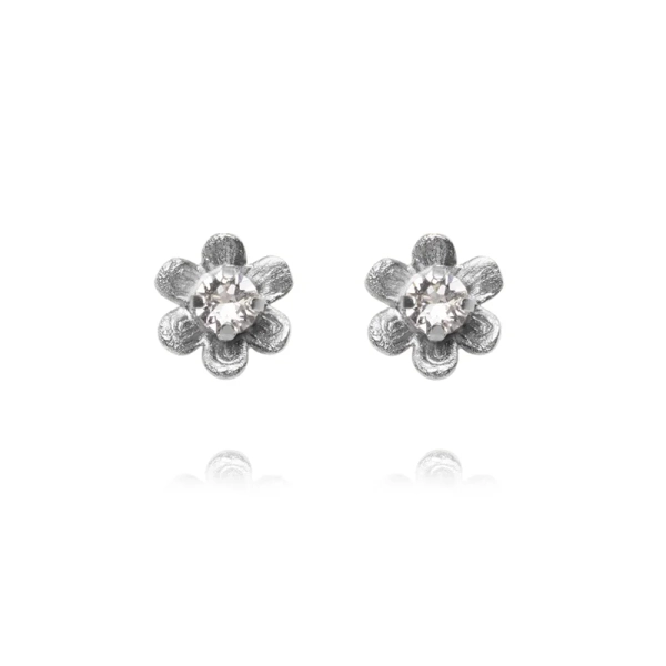 Juni Stud Earrings med blommotiv