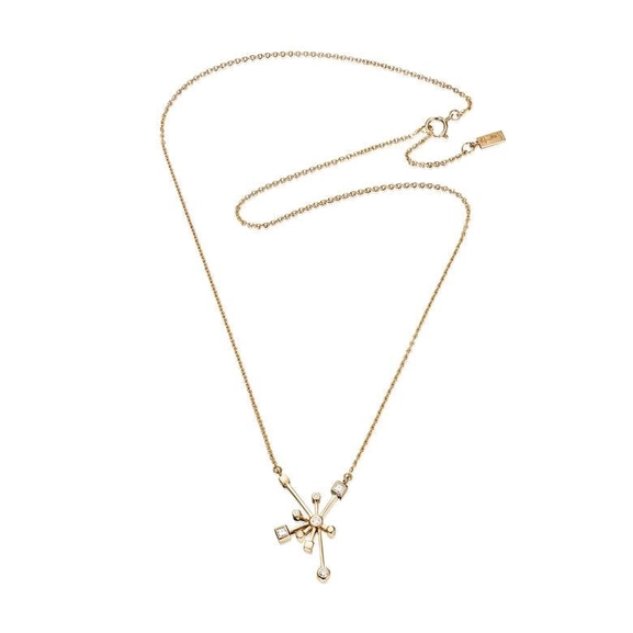 Kaboom & Stars Necklace Gold - Efva Attling - Suuri valikoima & ilmainen lahjapaketointi - Nordicspectra.fi