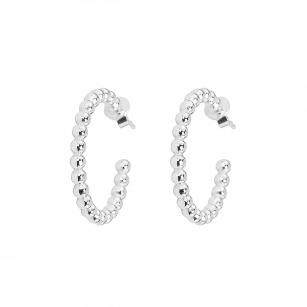 Globe Hoops Silver von Emma Israelsson, Schneller Versand - Nordicspectra.de