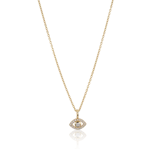 Devine Eye Mini Halsband Guld - Carolina Gynning - Moderna smycken med en betydelse - Nordic Spectra