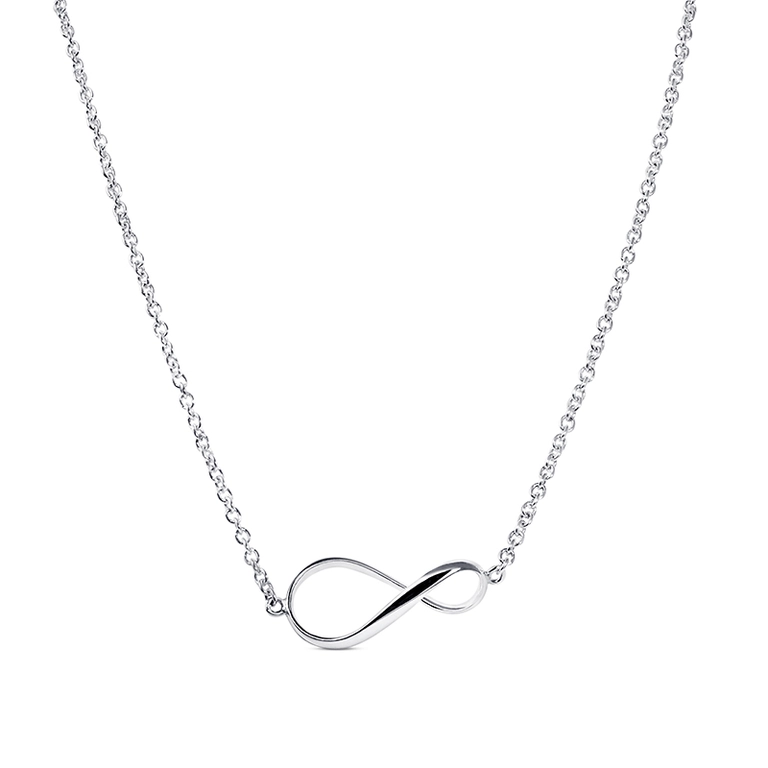 Eternal Flow Collier Silver - Snabb frakt & fri paketinslagning - Nordicspectra.se