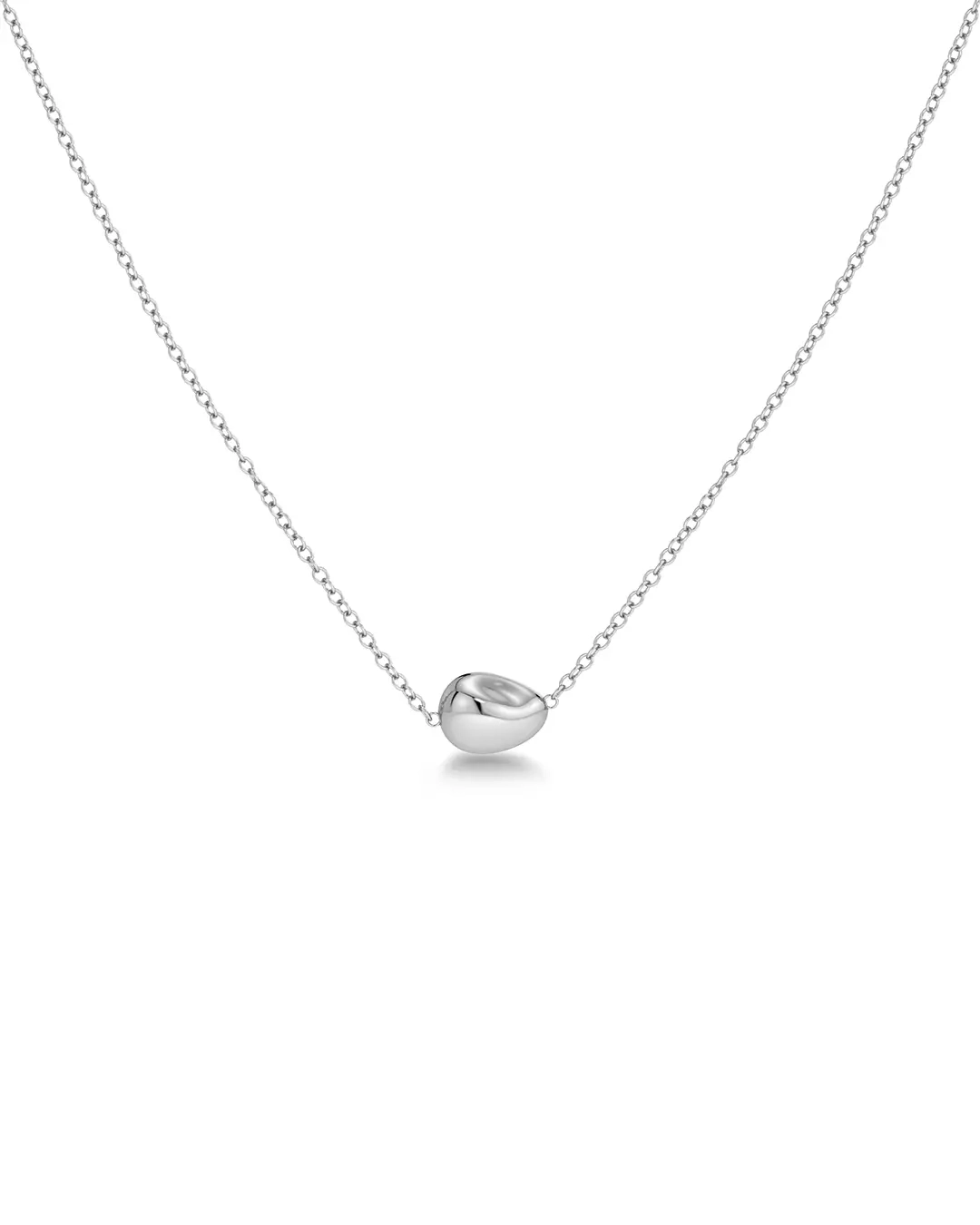 Lulu Necklace S Steel - Edblad - Snabba leveranser - Gratis paketinslagning