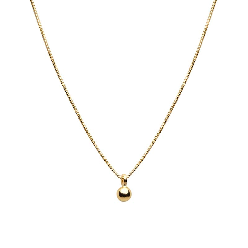 CU Jewellery - Saint Pendant Necklace Gold