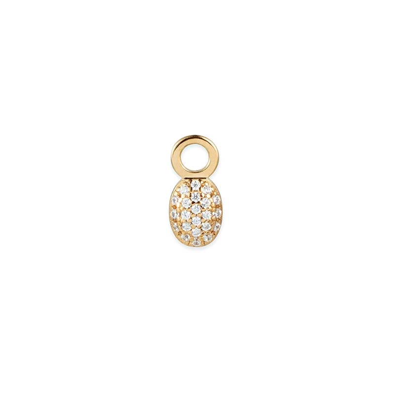 Efva Attling - Love Bead Charm - Diamonds