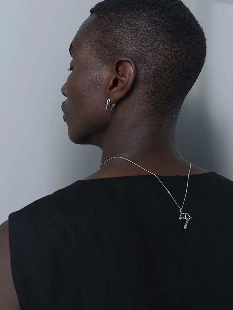 Kastellet Earring Silver - Maria Black - Snabb frakt & paketinslagning - Nordic Spectra