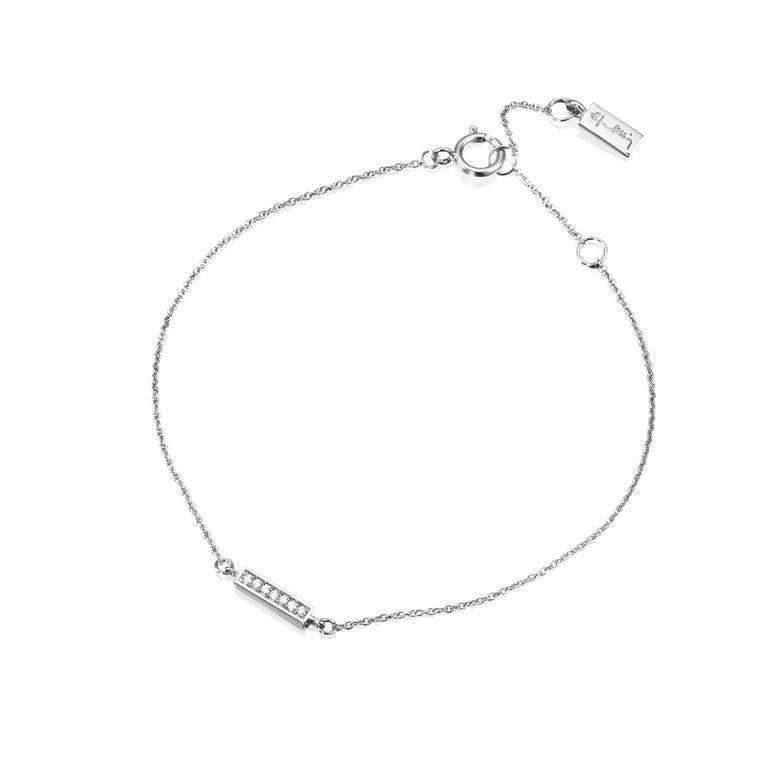 Efva Attling - Thin Stars Bracelet White Gold