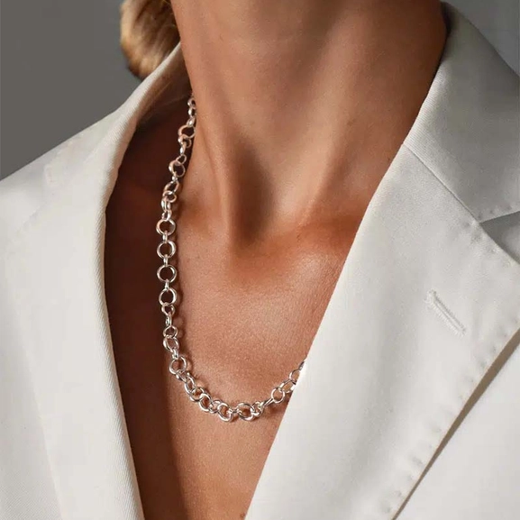 Les Amis Drop Chain Necklace - Drakenberg Sjölin Halsband - Snabb frakt & paketinslagning - Nordicspectra.se