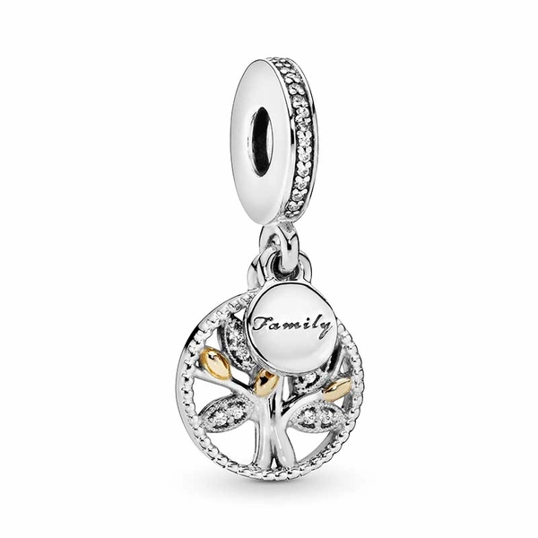 Sparkling Family Tree Charm-Anhänger von PANDORA, Schneller Versand - Nordicspectra.de