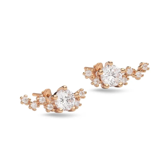 Midnight Örhängen Guld - Sparv - Populära smycken för alla tillfällen