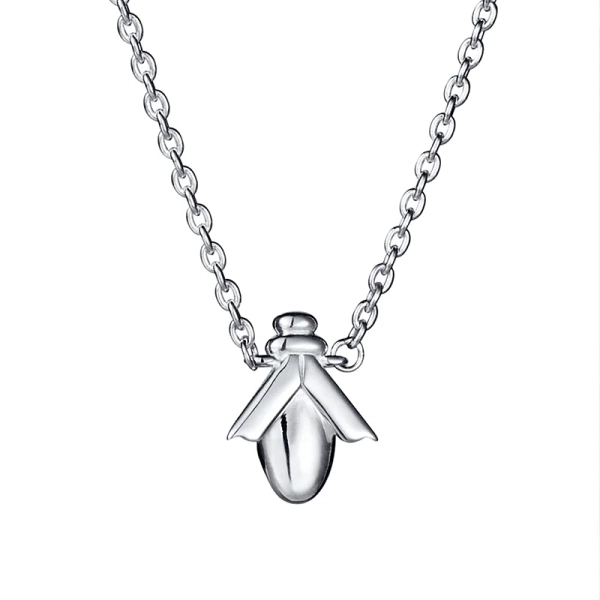 Oh Babee Necklace i silver