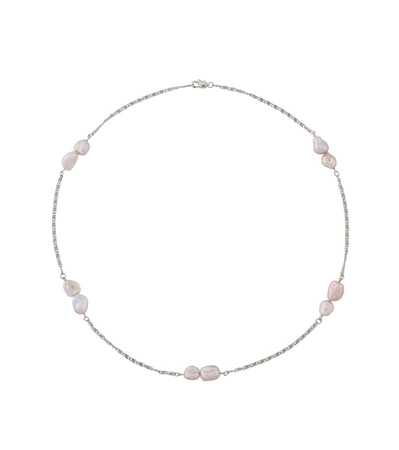 Lucy Necklace Multi Pink Steel - Edblad - Snabb frakt & paketinslagning - Nordic Spectra