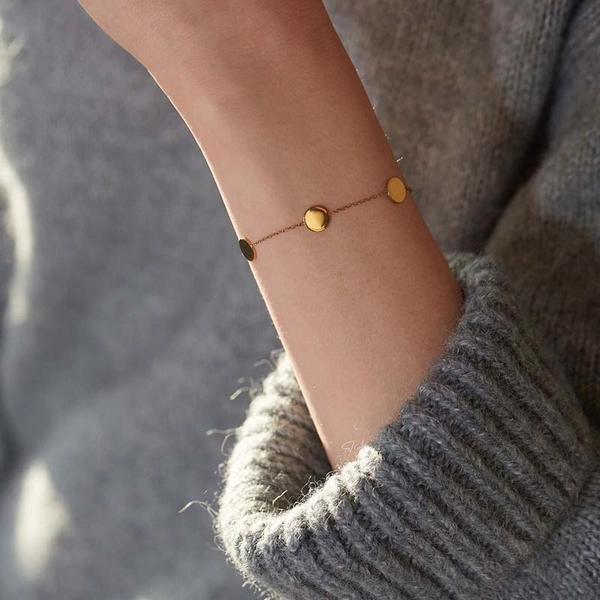 Dottie Bracelet Multi Gold - Edblad - Snabb frakt & paketinslagning - Nordicspectra.se