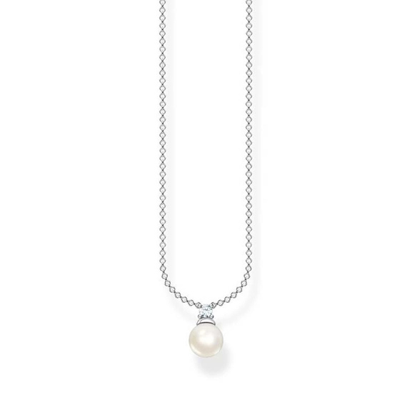 Kette Perle Silber von Thomas Sabo, Schneller Versand - Nordicspectra.de