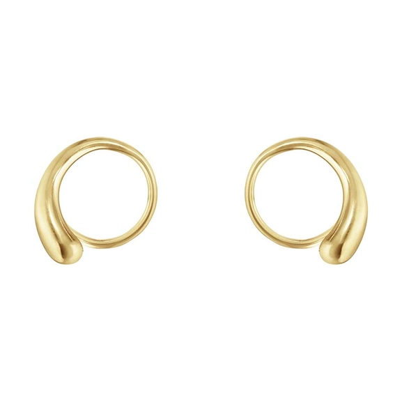 Mercy Wirbelohrringe Gold von Georg Jensen, Schneller Versand - Nordicspectra.de