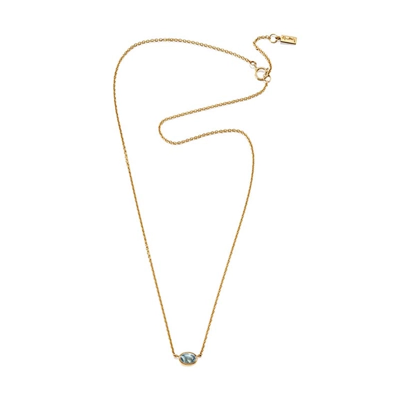 Love Bead Necklace Gold - Topaz - Efva Attling ringar - Snabb frakt & paketinslagning - Nordicspectra.se
