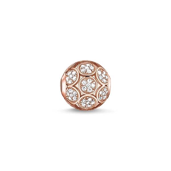 Karma Bead Gnistrande Cirklar - Thomas Sabo berlock - Snabb frakt & paketinslagning - Nordicspectra.se