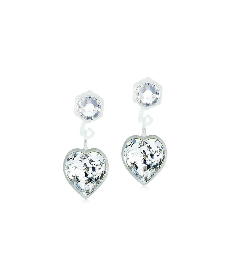 Blomdahl - MP Pendant Heart 4/6 mm Crystal