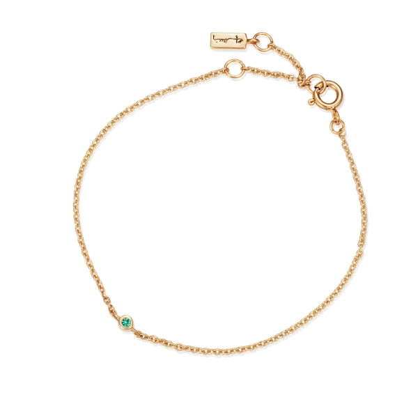 14-108-01893-efva-attling-micro-blink-bracelet–green-emerald-gold-plated-1