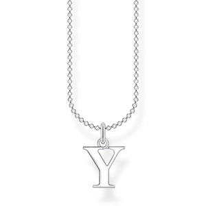Kette Buchstabe Silber - Y von Thomas Sabo, Schneller Versand - Nordicspectra.de