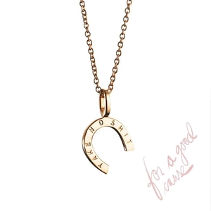 Take No Shit Necklace Gold - Efva Attling halsband - Snabb frakt & paketinslagning - Nordicspectra.se