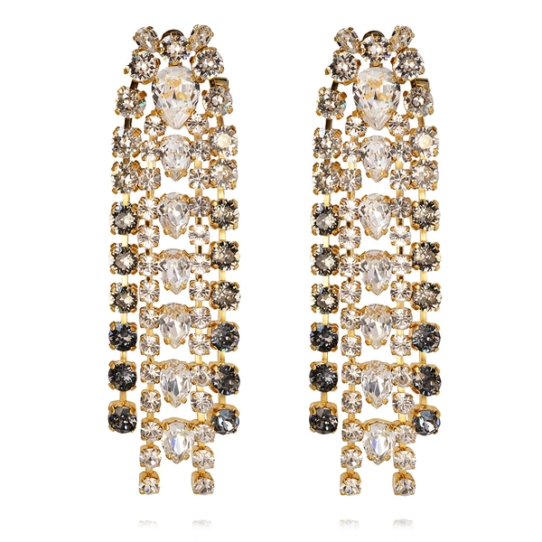 Penelope Earrings Gold Blackshade Combo - Caroline Svedbom - Nopea toimitus ja lahjapakkaus - Nordic Spectra