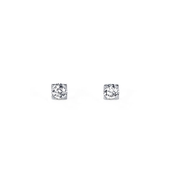 Sofia Diamond Earrings White Gold von Nordic Spectra, Schneller Versand - Nordicspectra.de