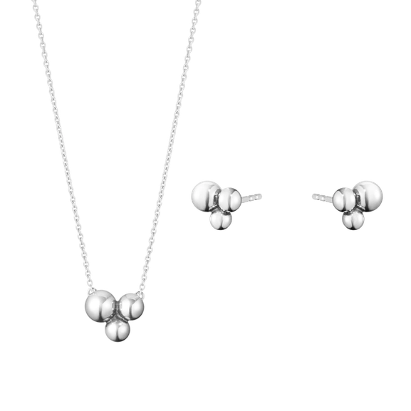 Geschenkset Moonlight Grapes Ohrringe & Halskette von Georg Jensen, Schneller Versand - Nordicspectra.de