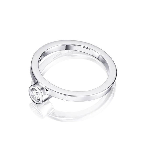 Hello Sunshine Ring White Gold - Efva Attling ringar - Snabb frakt & paketinslagning - Nordicspectra.se