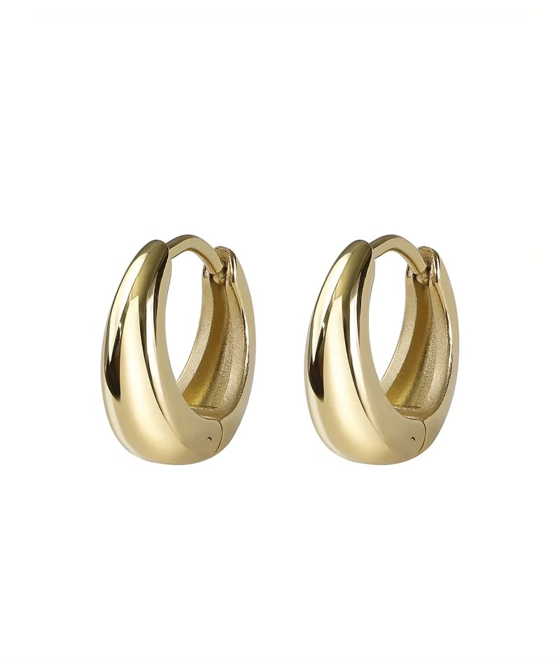ALINA Hoops Guld - Astrid & Agnes - Nordic Spectra