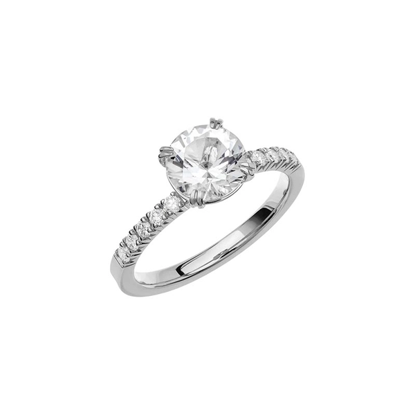 Fairytale 4 Snow White Beryl White Gold - Wedding & engagement rings - Schalins - Scandinavian design - Nordic Spectra