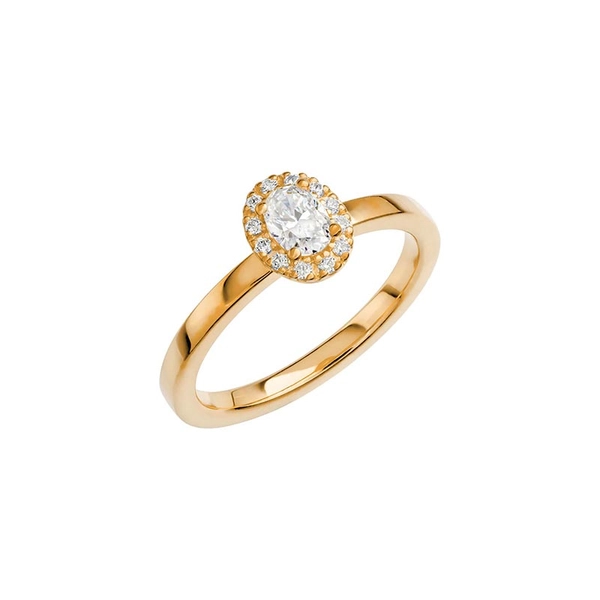 Love 06 Gold - Wedding & engagement rings - Schalins - Scandinavian design - Nordic Spectra