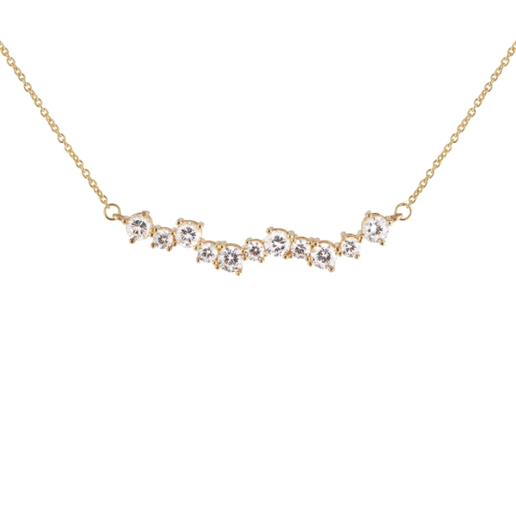 Gatsby Stone Neck Gold -CU Jewellery - Snabb frakt & paketinslagning - Nordicspectra.se