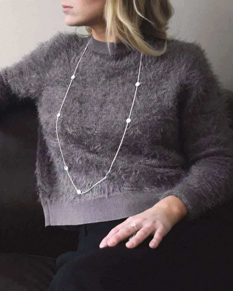 Rocky Shore Necklace Long - Drakenberg Sjölin Halsband - Snabb frakt & paketinslagning - Nordicspectra.se