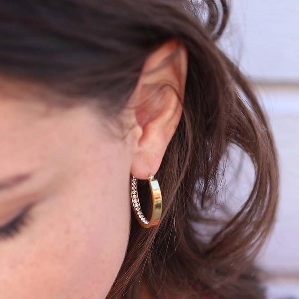 Monaco Earrings Small Gold - Edblad - Snabb frakt & paketinslagning - Nordicspectra.se