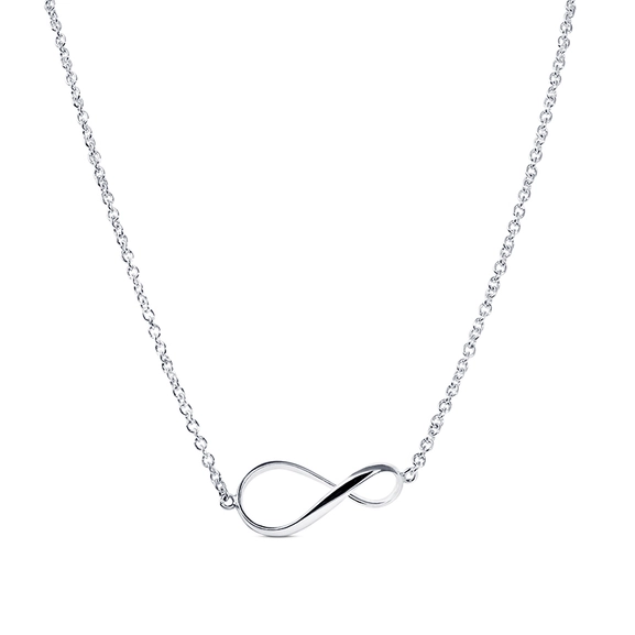 Eternal Flow Collier Vitguld - Snabb frakt & fri paketinslagning - Nordicspectra.se