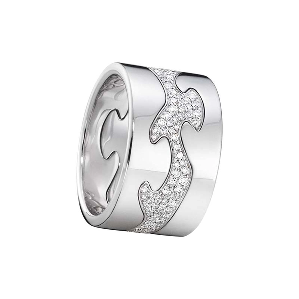 Fusion 3-delad Ring VG//VG/Pavé - Georg Jensen ringar - Snabb frakt & paketinslagning - Nordicspectra.se