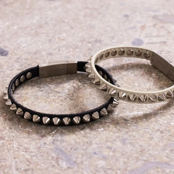 Peak Bracelet Leather Black Steel - Edblad - Snabb frakt & paketinslagning - Nordic Spectra