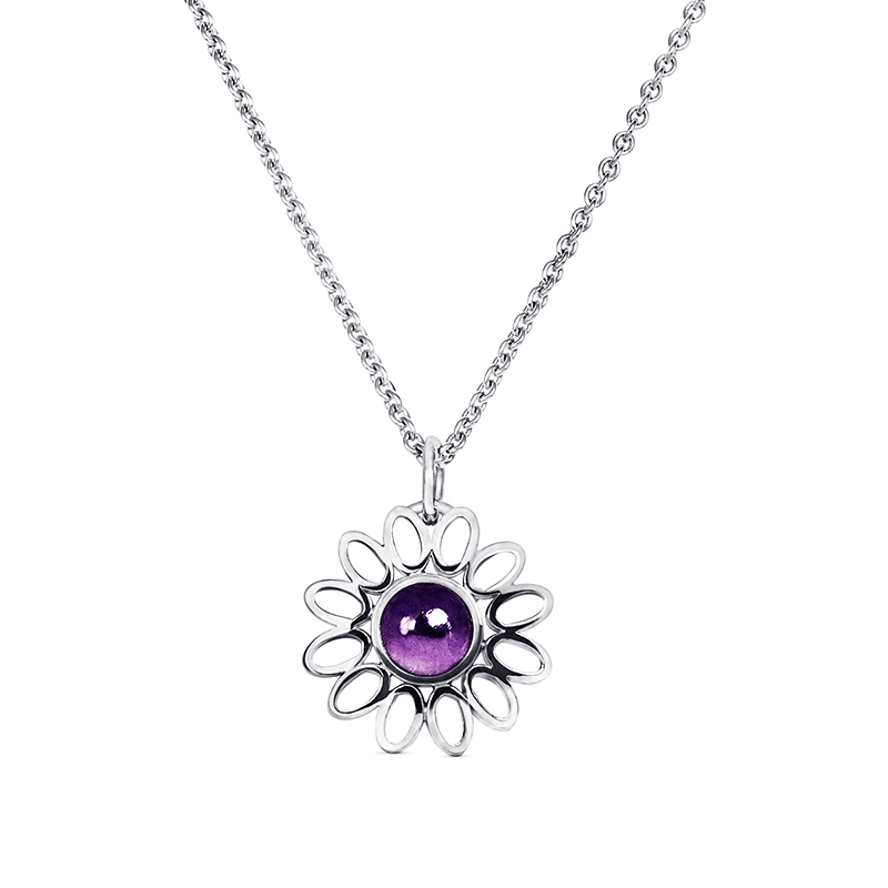 Nordic Spectra - Love Palette Halsband Ametist