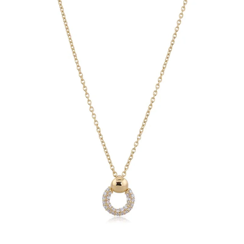 Carolina Gynning - Elegance Sparkling Halsband Guld