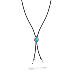 Turquoise Elynda Leather Necklace - Thomas Sabo - Suuri valikoima & ilmainen lahjapaketointi - Nordic Spectra