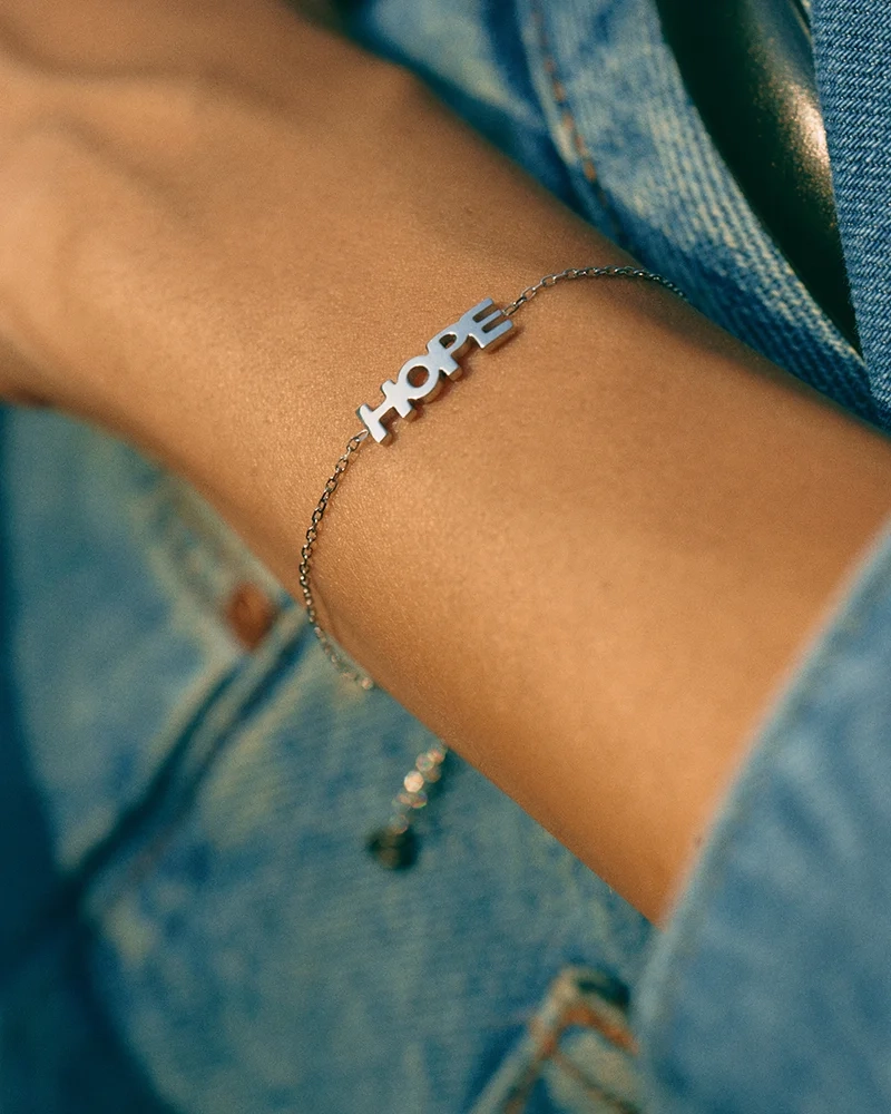 Hope Bracelet Steel - Edblad - Snabb leverans - Gratis paketinslagning