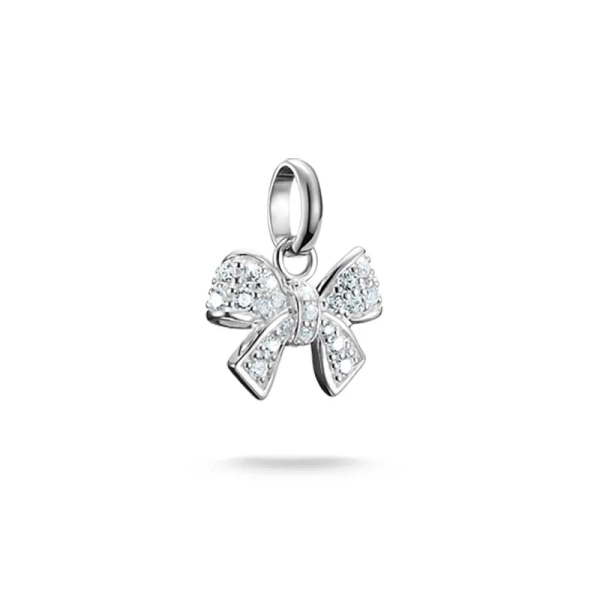 CC Connect Rosett med Stenar Berlock i silver med cubic zirconia