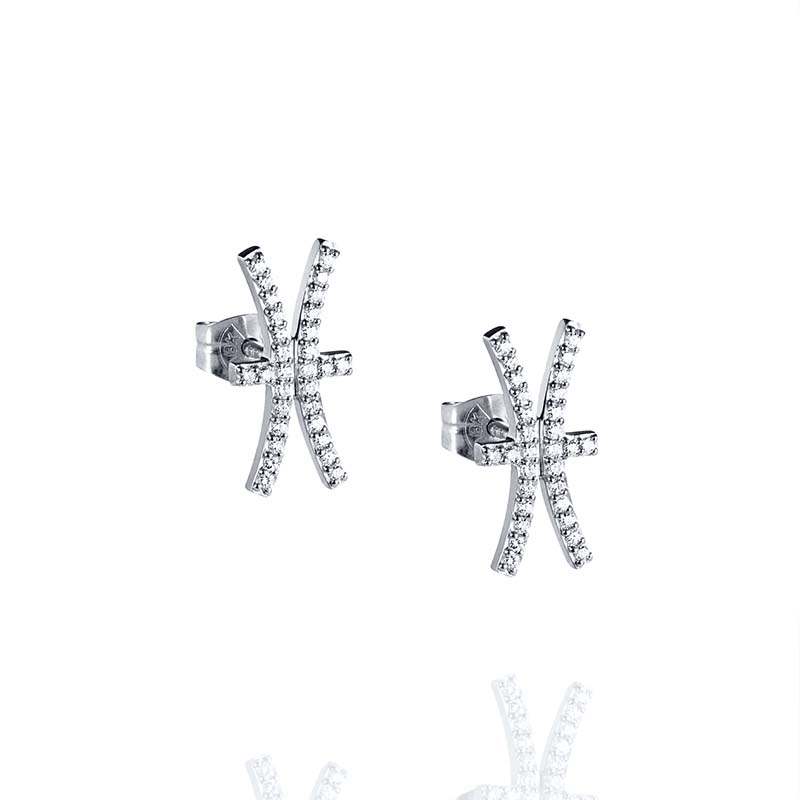 Efva Attling - Double Trouble & Stars Ear White Gold