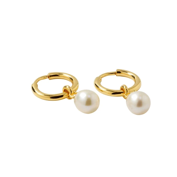 Treasure Pearl Hoops Gold - Syster P - Beliebter Schmuck für alle Gelegenheiten